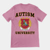 Autism University t-shirt (backprint)