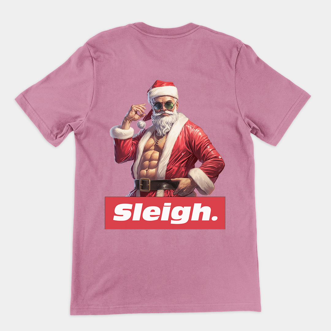 Sleigh Christmas t-shirt (backprint)