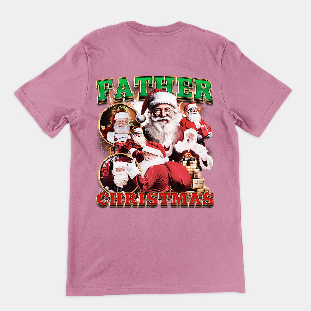 Father Christmas vintage t-shirt (backprint)