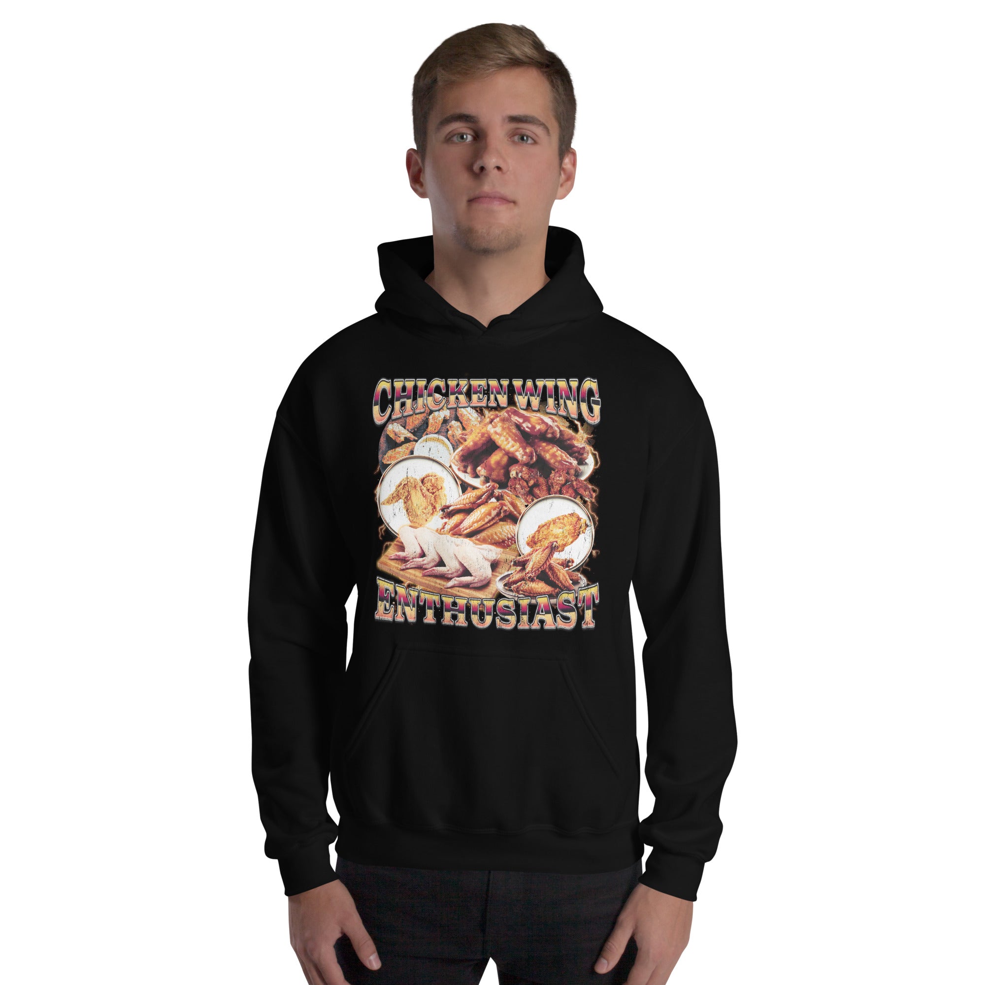 Chicken Wing Enthusiast Hoodie