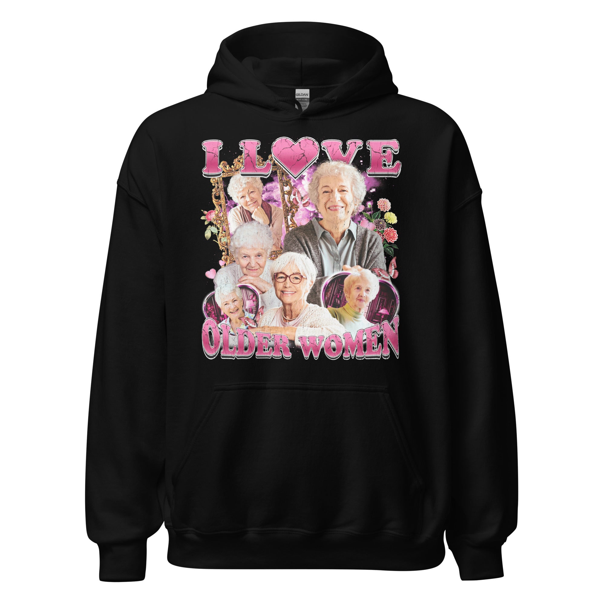 I love Older Women Hoodie