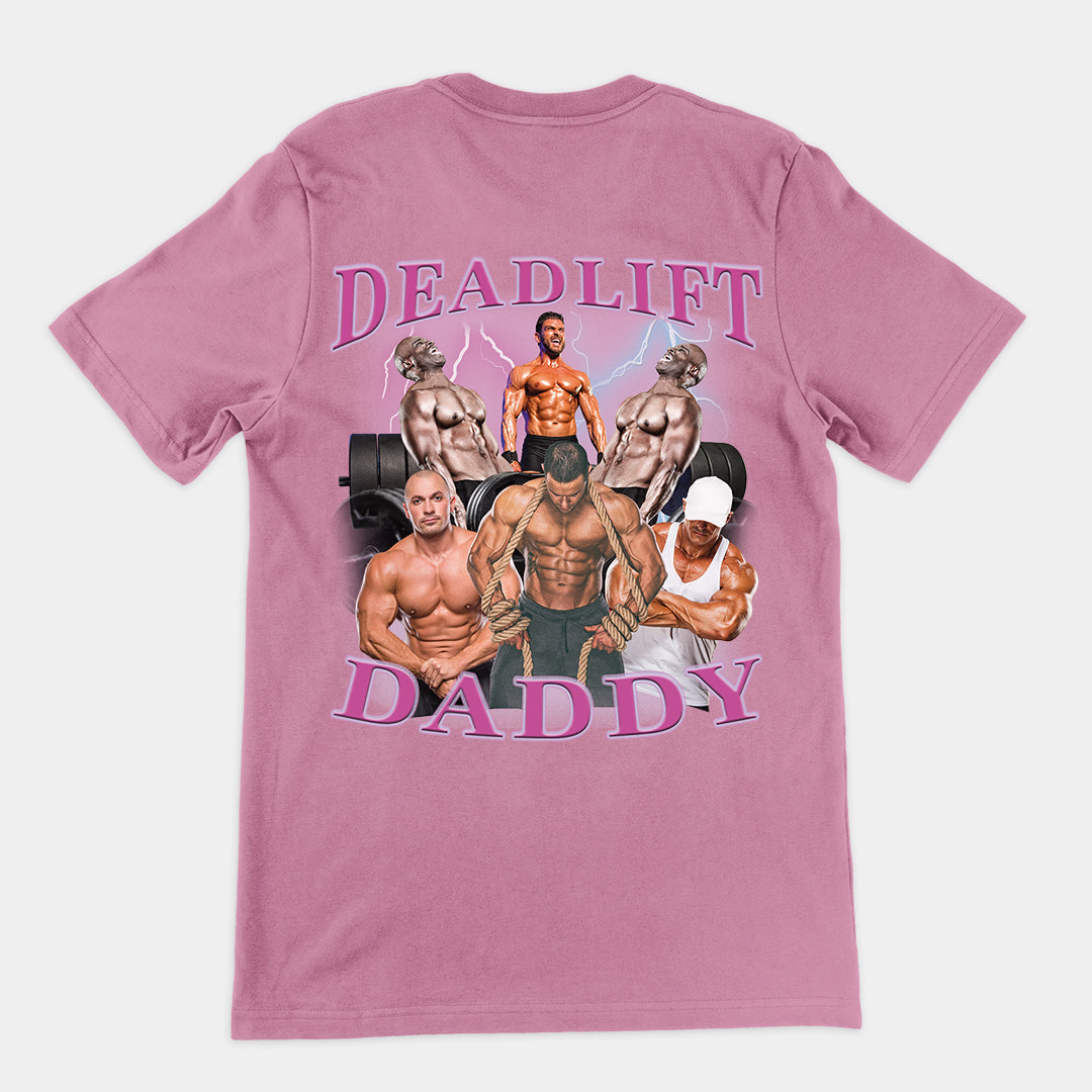 Deadlift Daddy t-shirt (backprint)