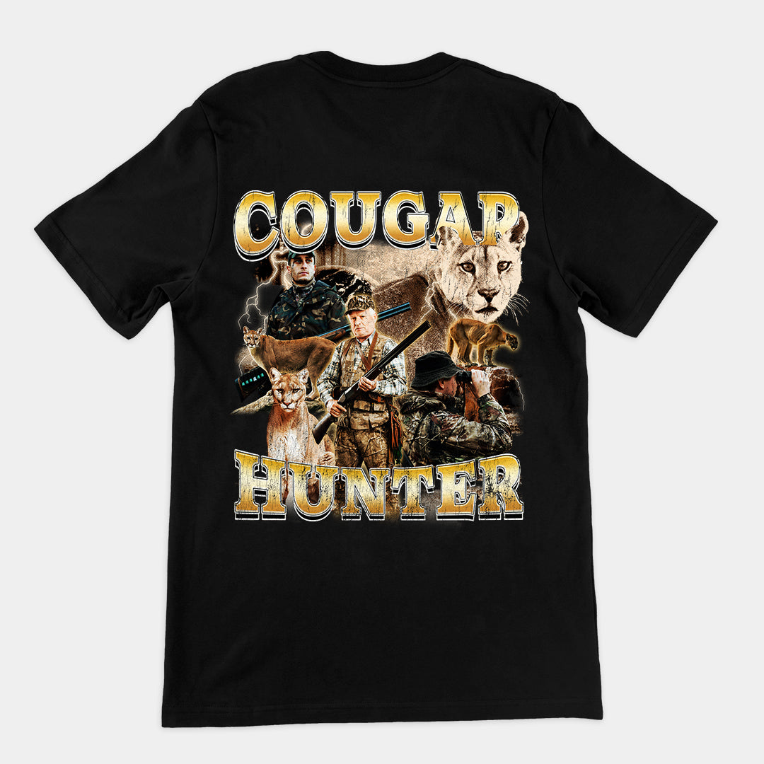 Cougar Hunter t-shirt (backprint)