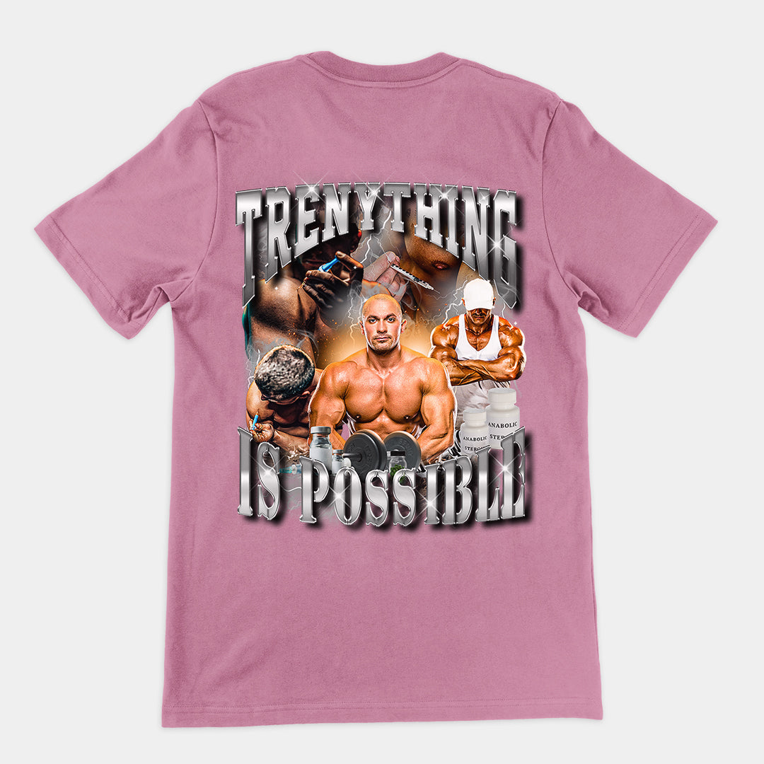 Trenything is Possible t-shirt (backprint)