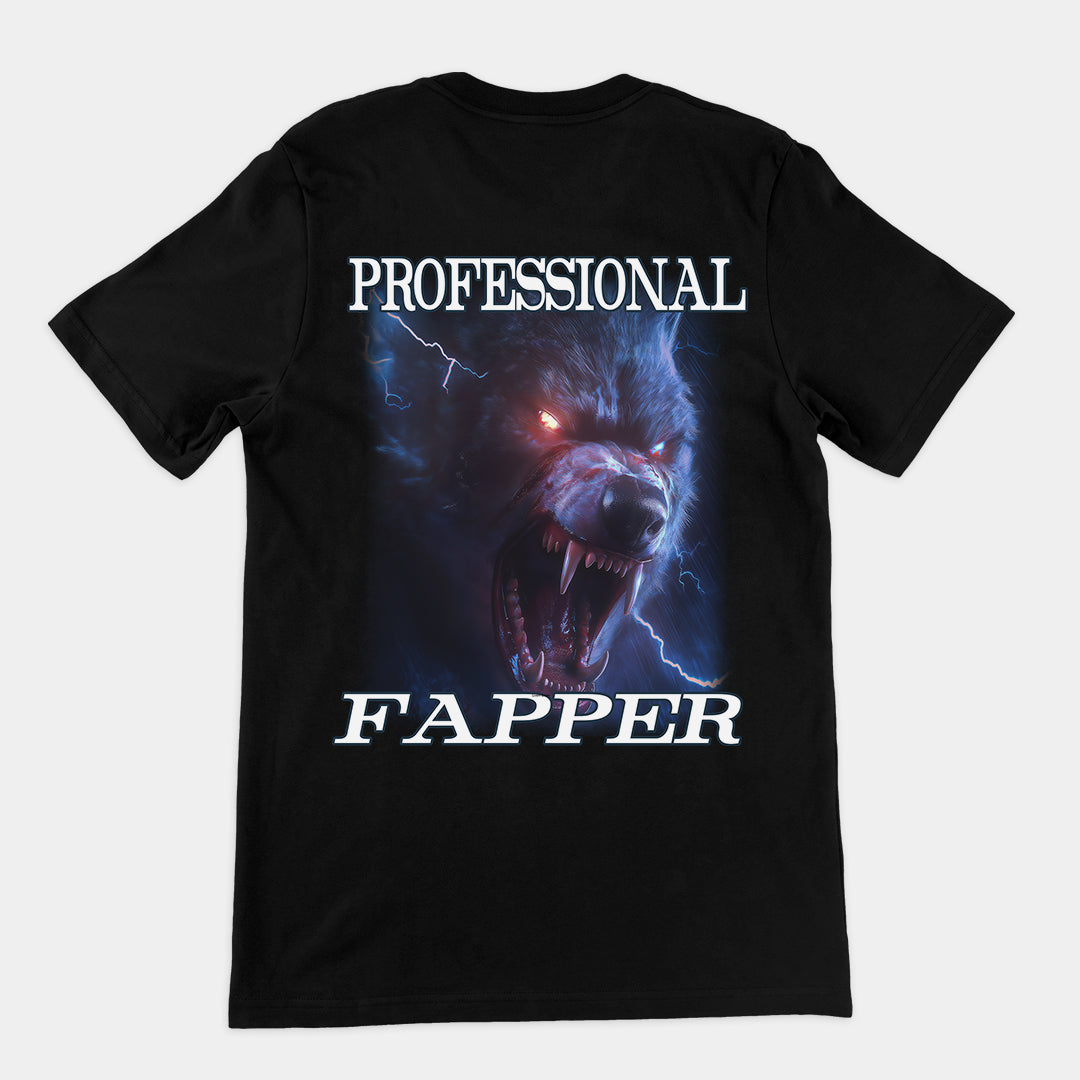 Professional Fapper t-shirt (backprint)