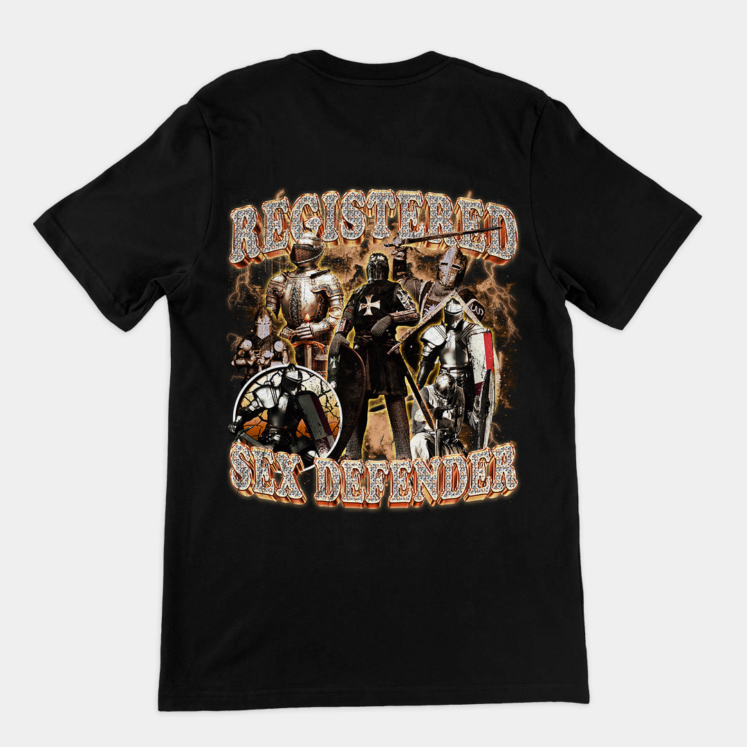 Registered Sex Defender t-shirt (backprint)