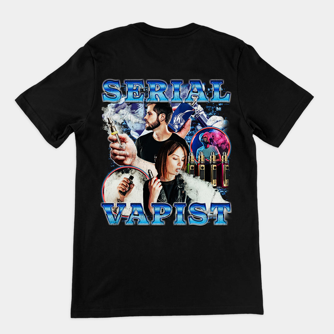 Serial Vapist t-shirt (backprint)