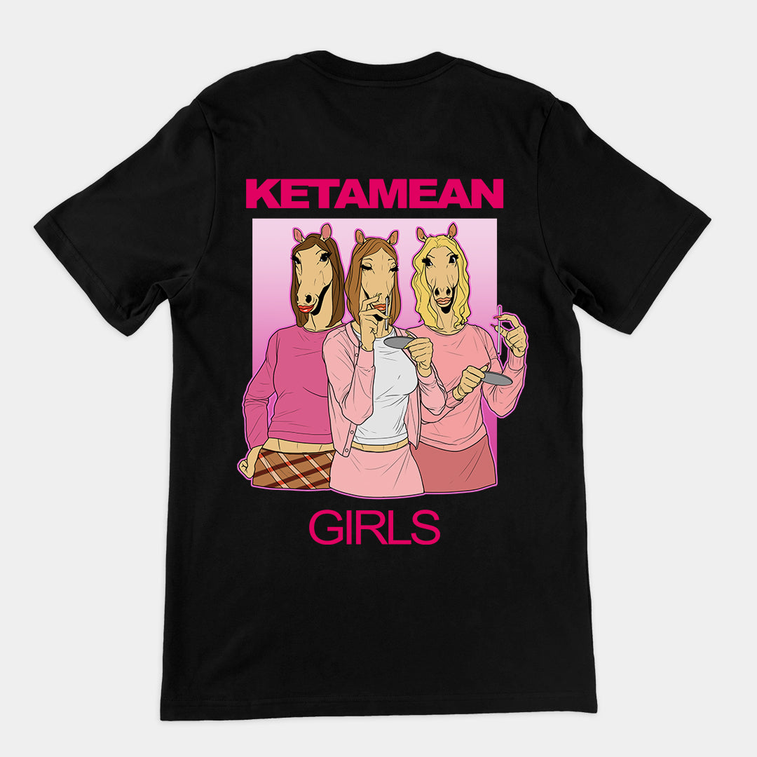 Ketamean Girls t-shirt (backprint)