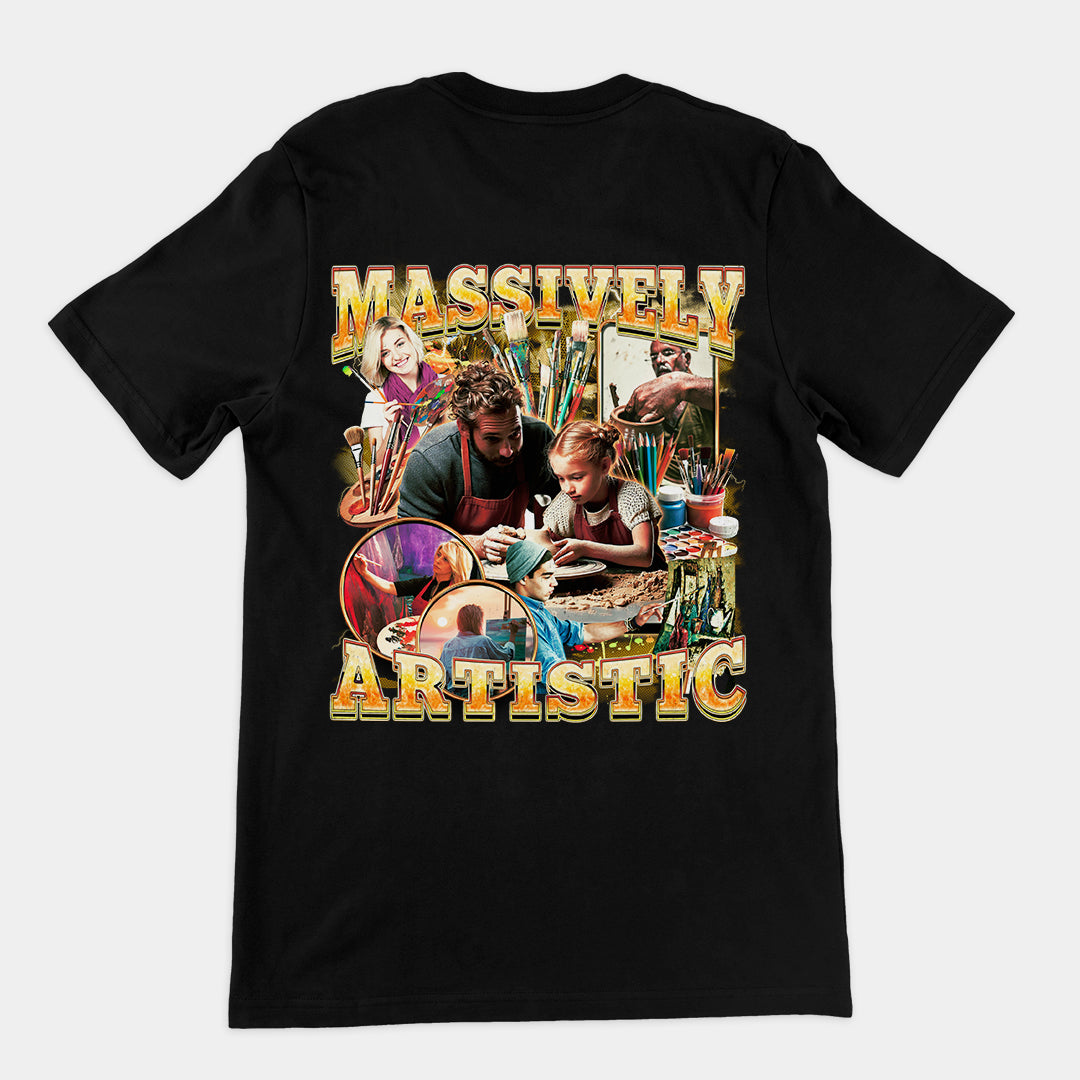 Massively Artistic t-shirt (backprint)