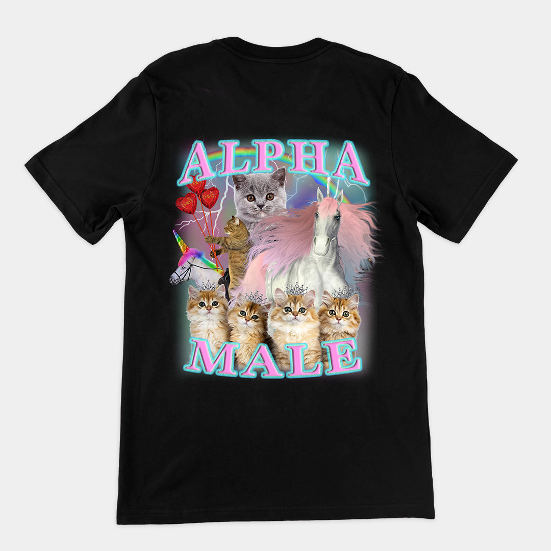 Alpha Male t-shirt (backprint)