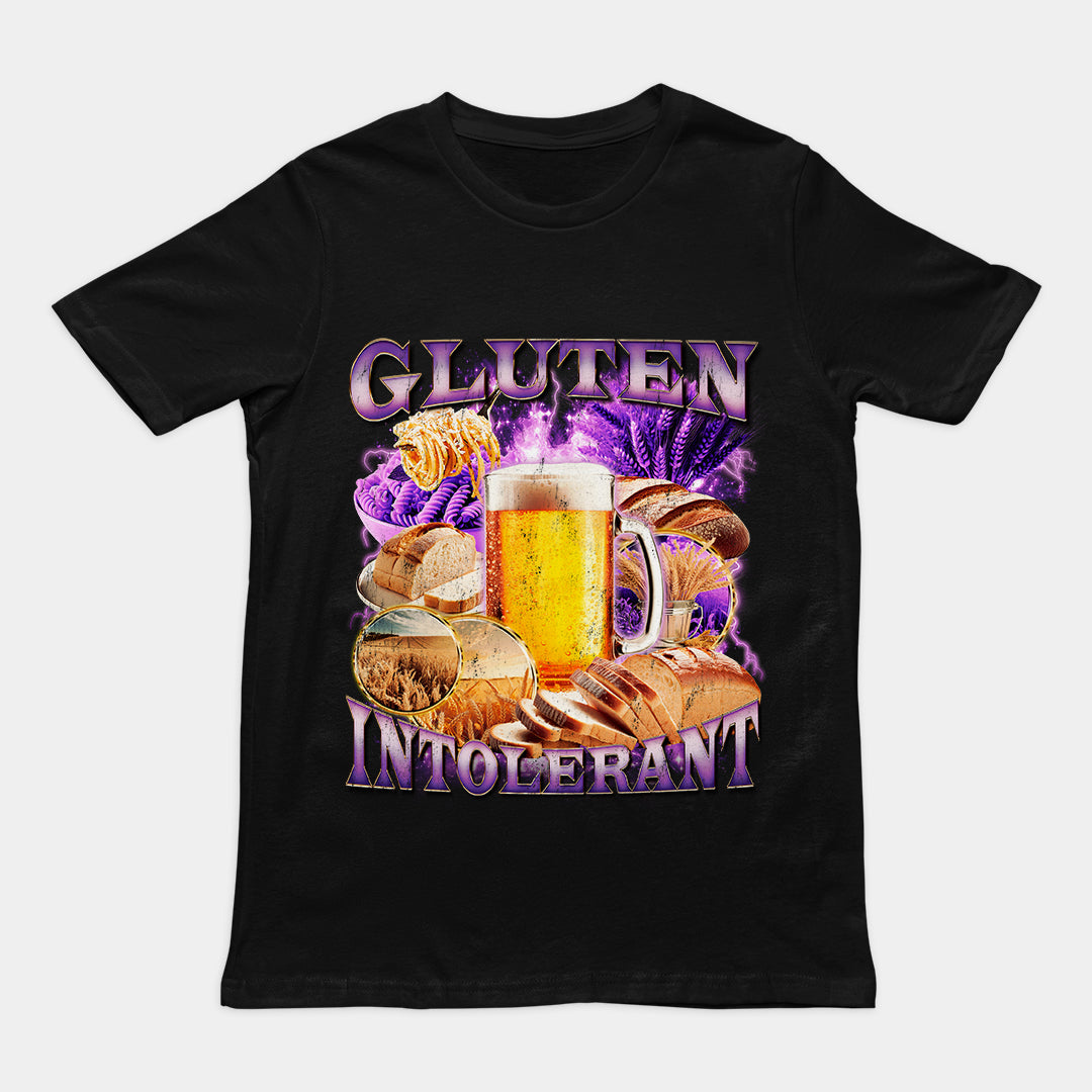 Gluten Intolerant (Updated Design) T-Shirt