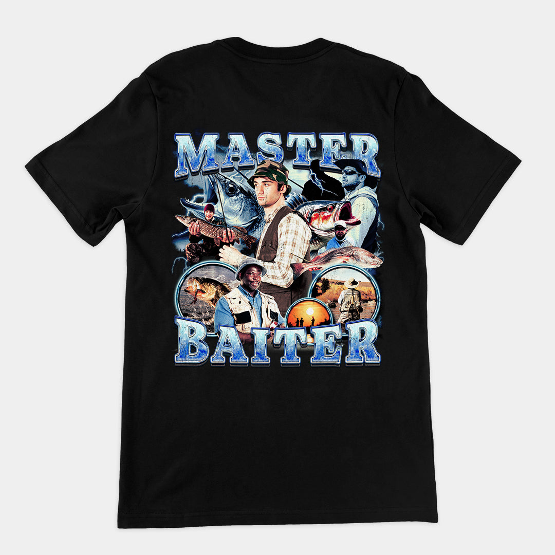 Master Baiter (Updated Design!) t-shirt (backprint)