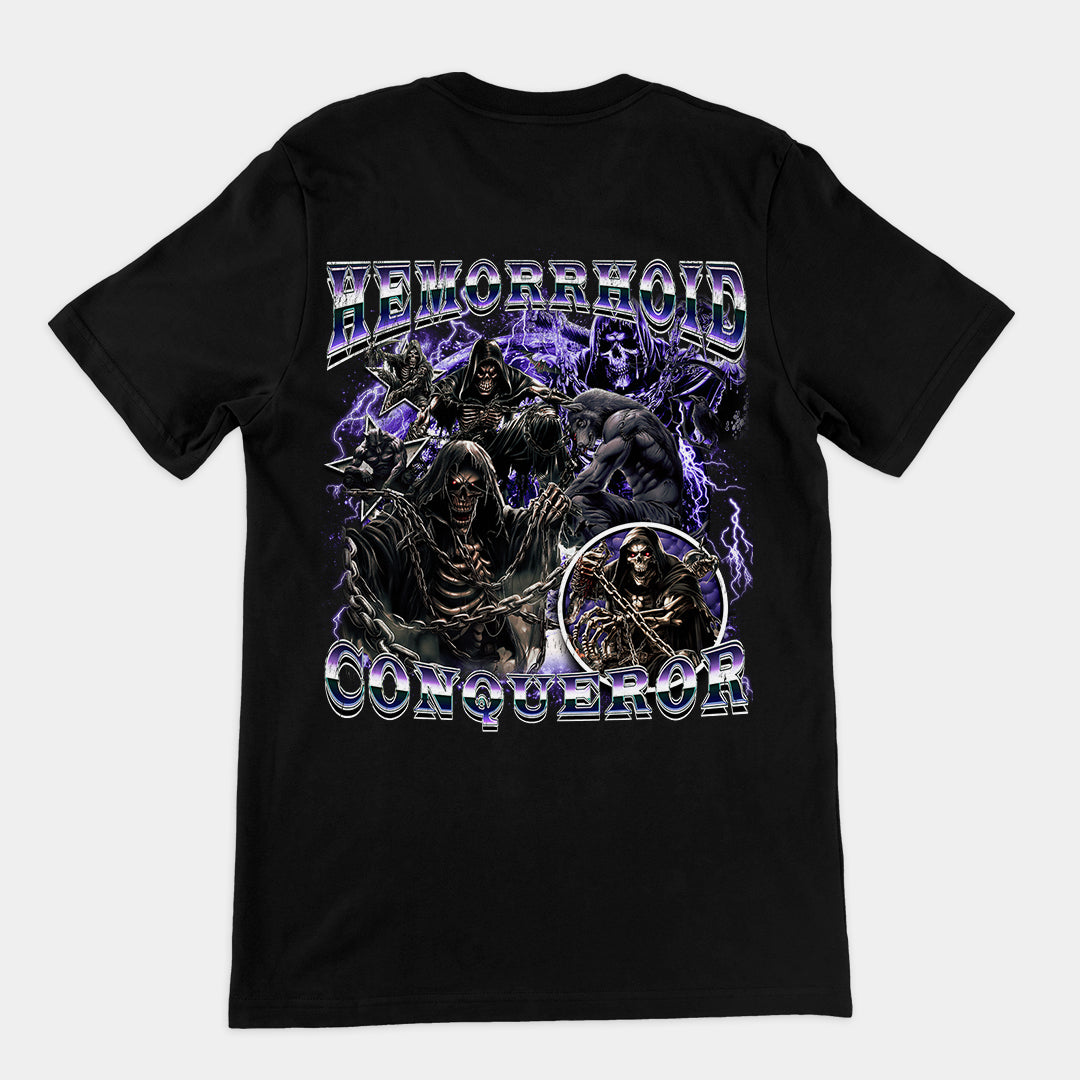 Hemorrhoid Conqueror t-shirt (backprint)