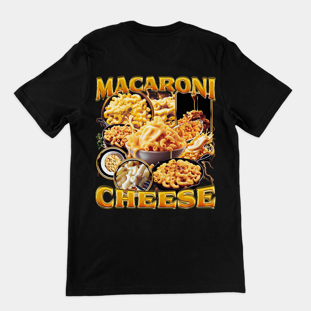 Macaroni Cheese t-shirt (backprint)