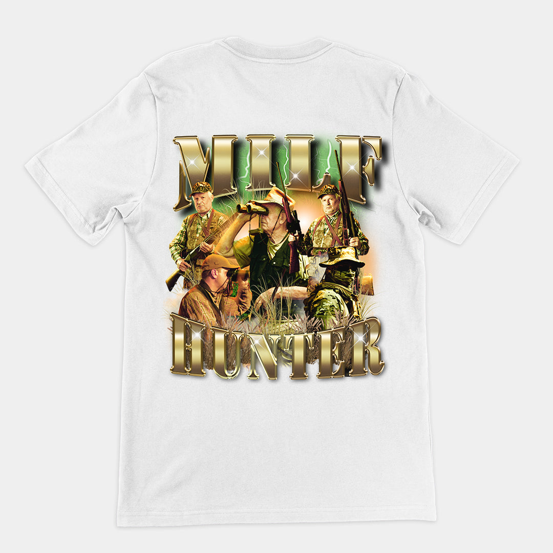 Milf Hunter t-shirt (backprint)