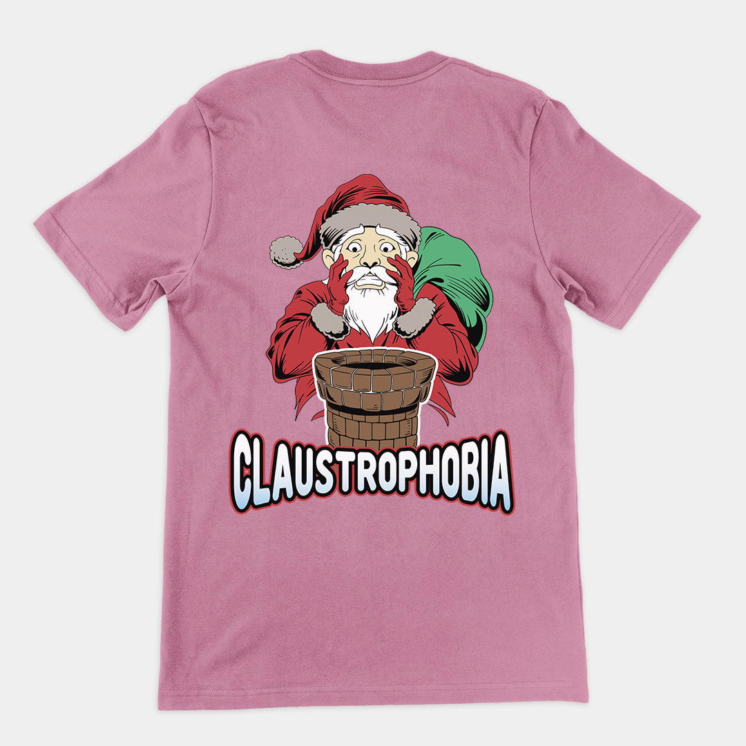 Claustrophobia t-shirt (backprint)