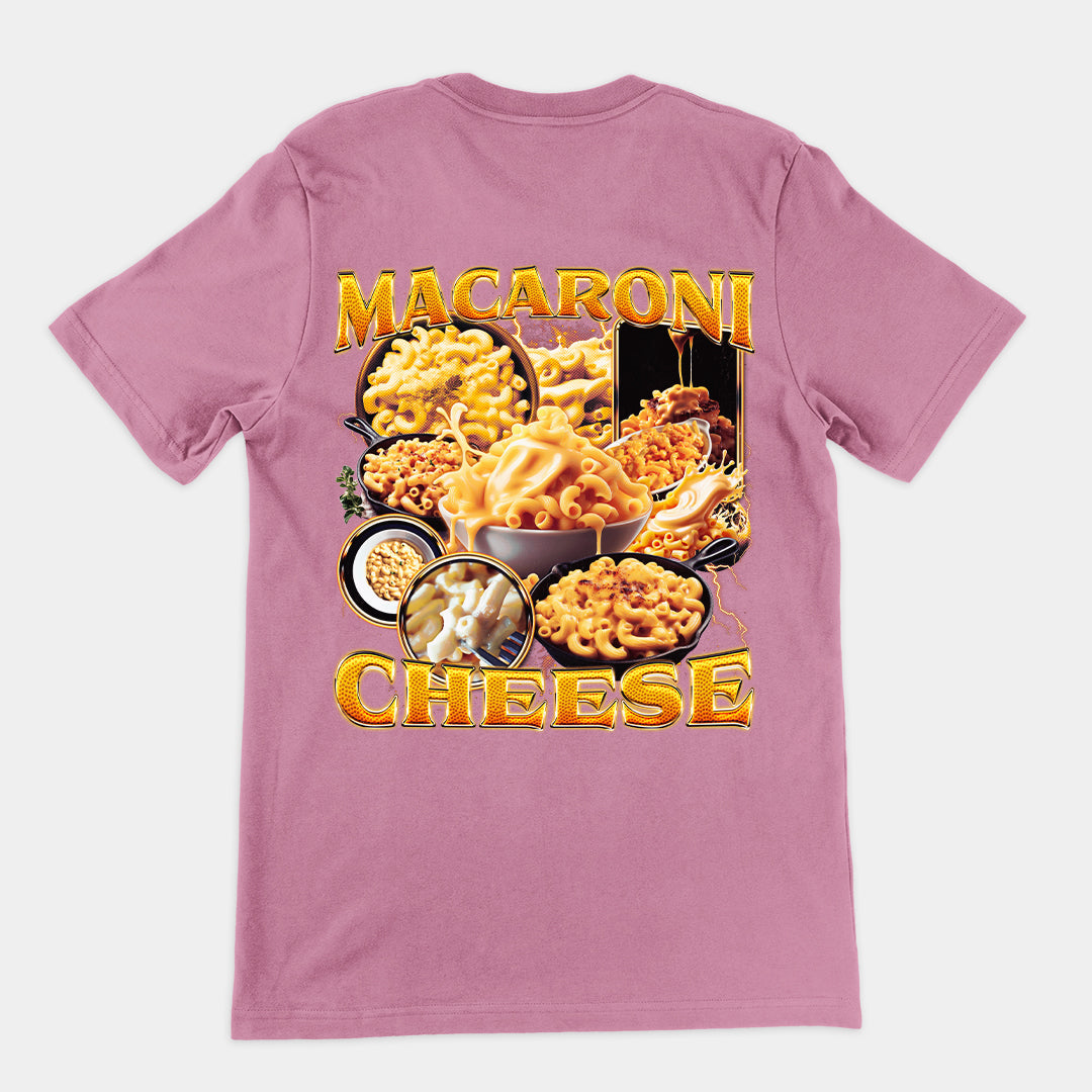 Macaroni Cheese t-shirt (backprint)