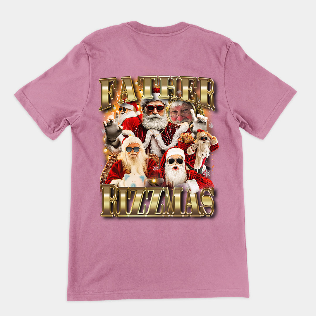 Father Rizzmas t-shirt (backprint)