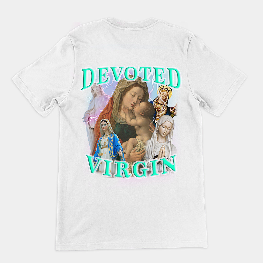 Devoted Virgin t-shirt (backprint)