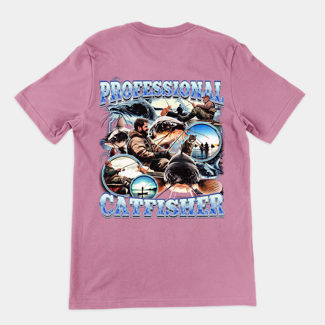 Professional Catfisher t-shirt (backprint)