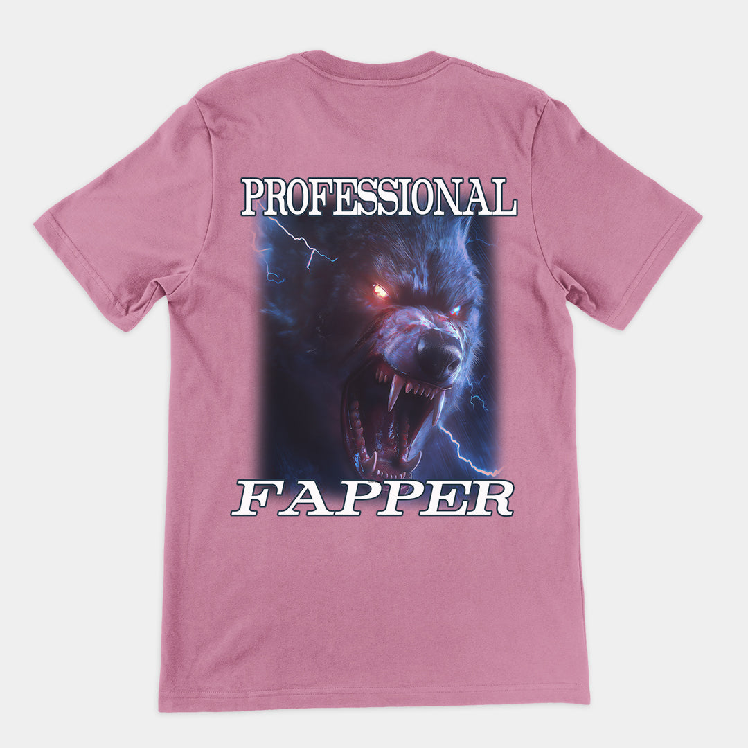 Professional Fapper t-shirt (backprint)