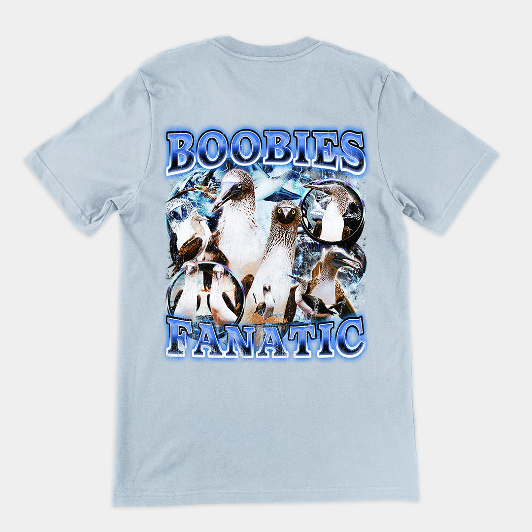 Boobies Fanatic t-shirt (backprint)