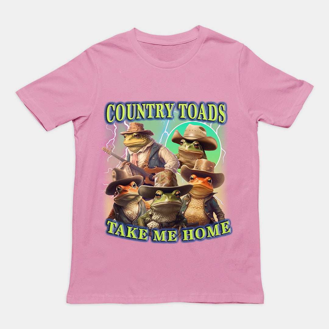 Country Toads Take Me Home t-shirt