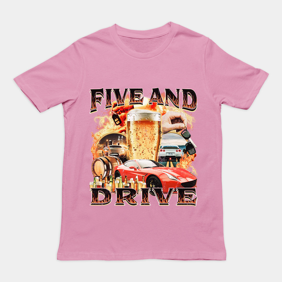 Five and Drive t-shirt