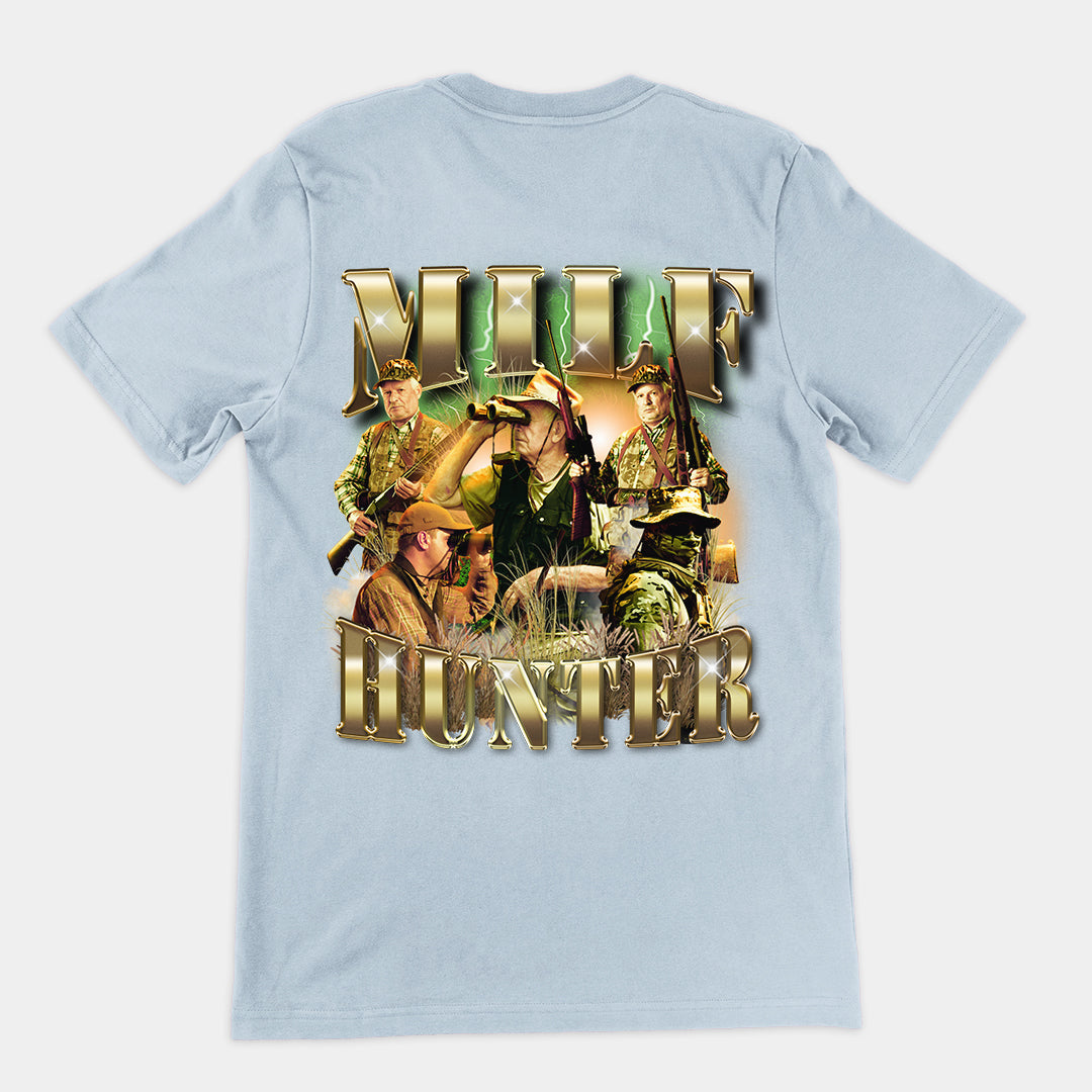 Milf Hunter t-shirt (backprint)