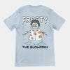 Frosty the Blowman t-shirt (backprint)