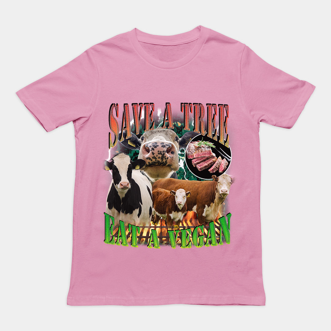 Save a Tree Eat a Vegan t-shirt