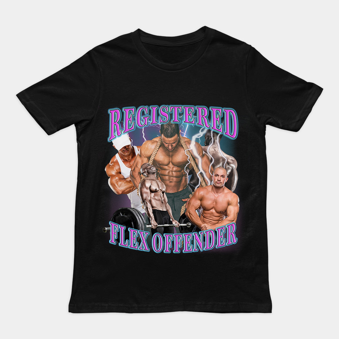 Registered Flex Offender t-shirt