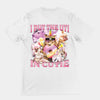 I Put the UTI in Cutie t-shirt (backprint)