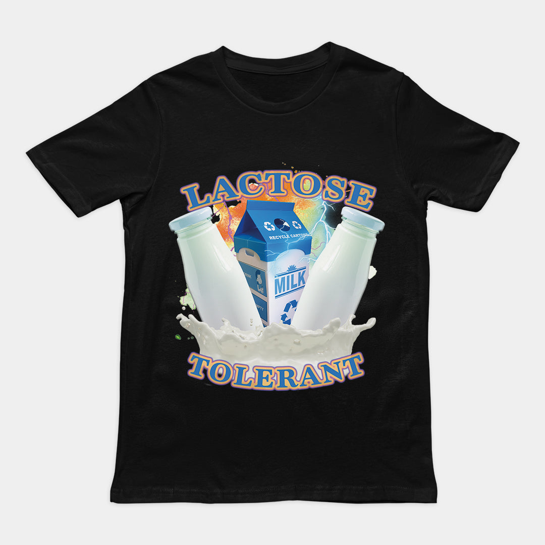 Lactose Tolerant (OG Design) t-shirt