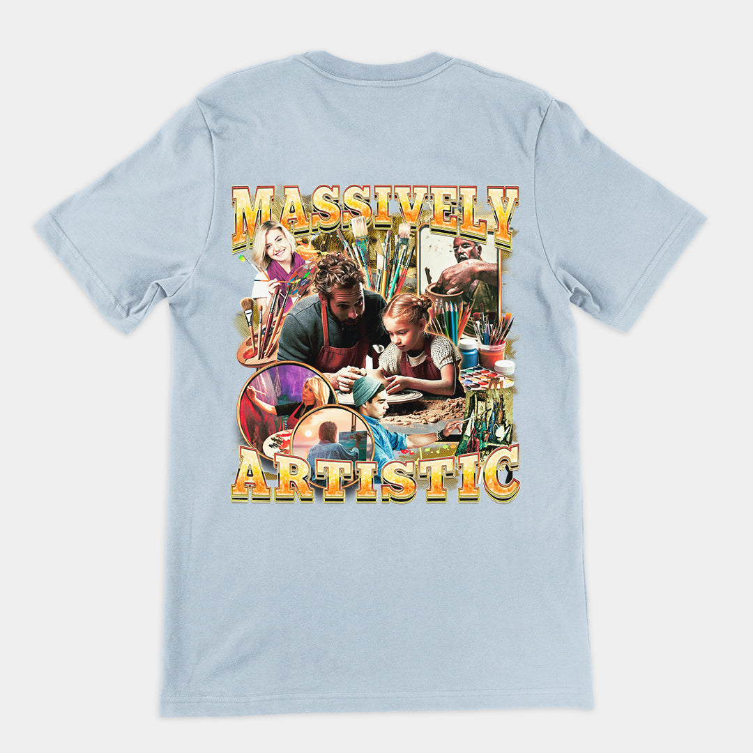 Massively Artistic t-shirt (backprint)