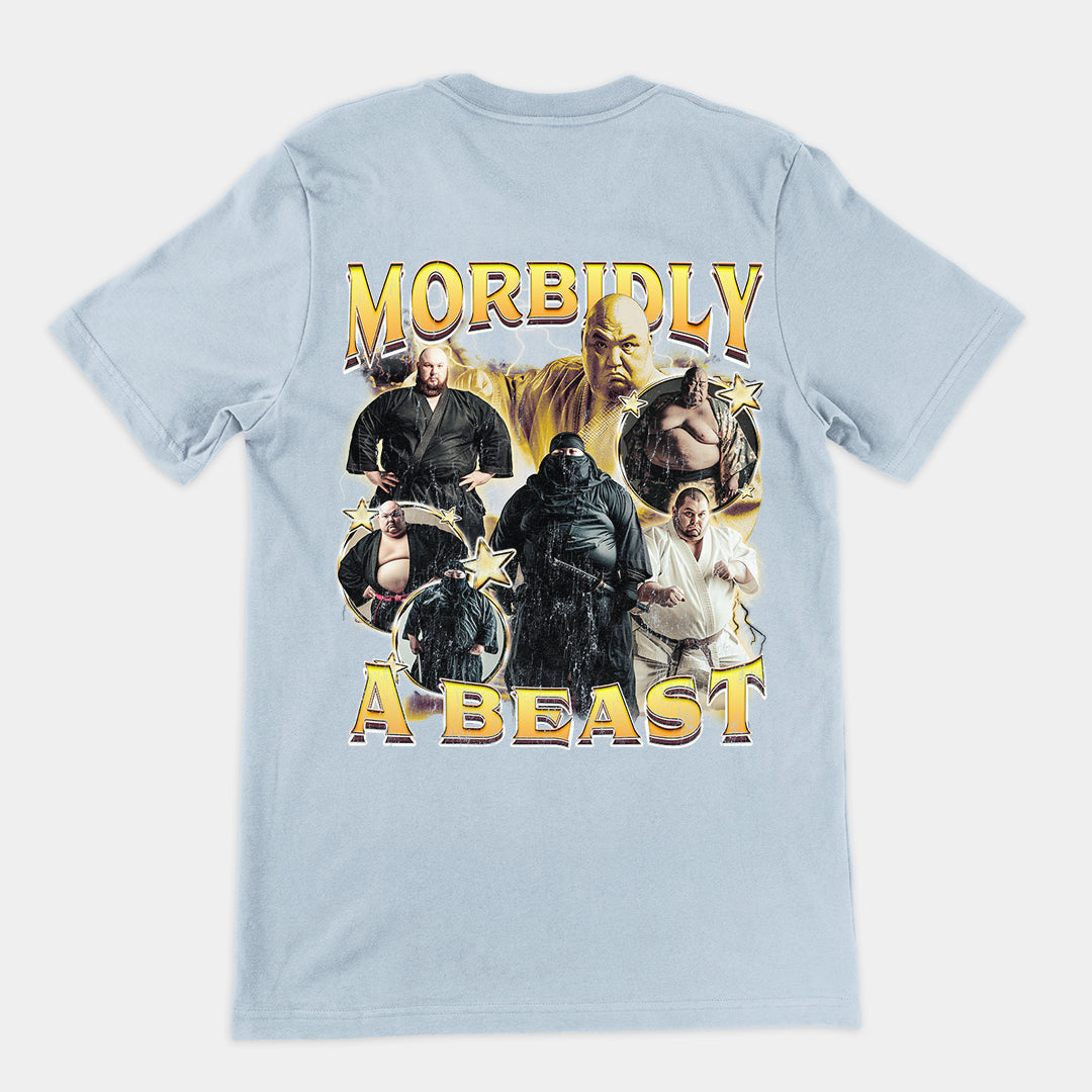 Morbidly a Beast t-shirt (backprint)