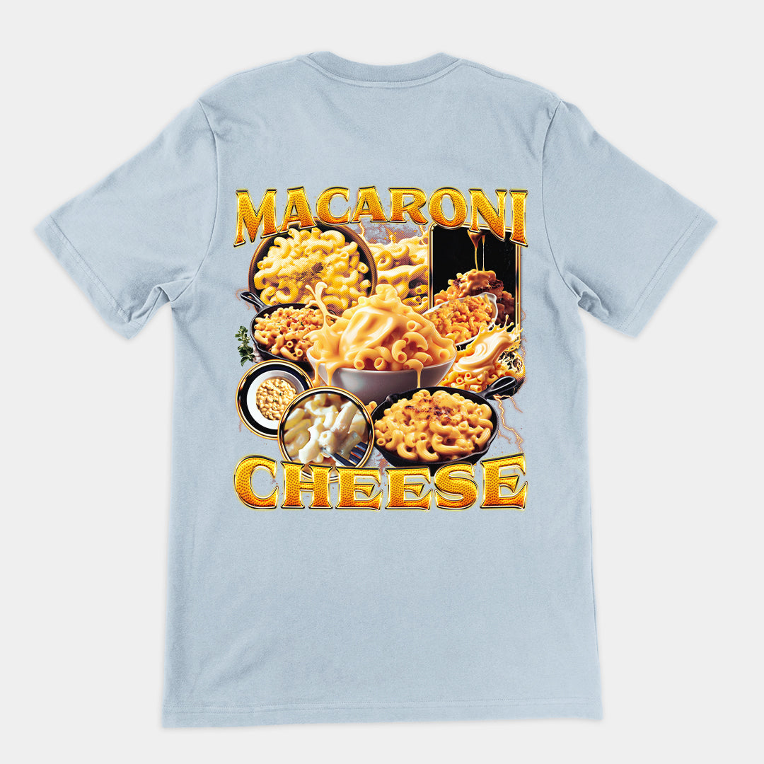 Macaroni Cheese t-shirt (backprint)