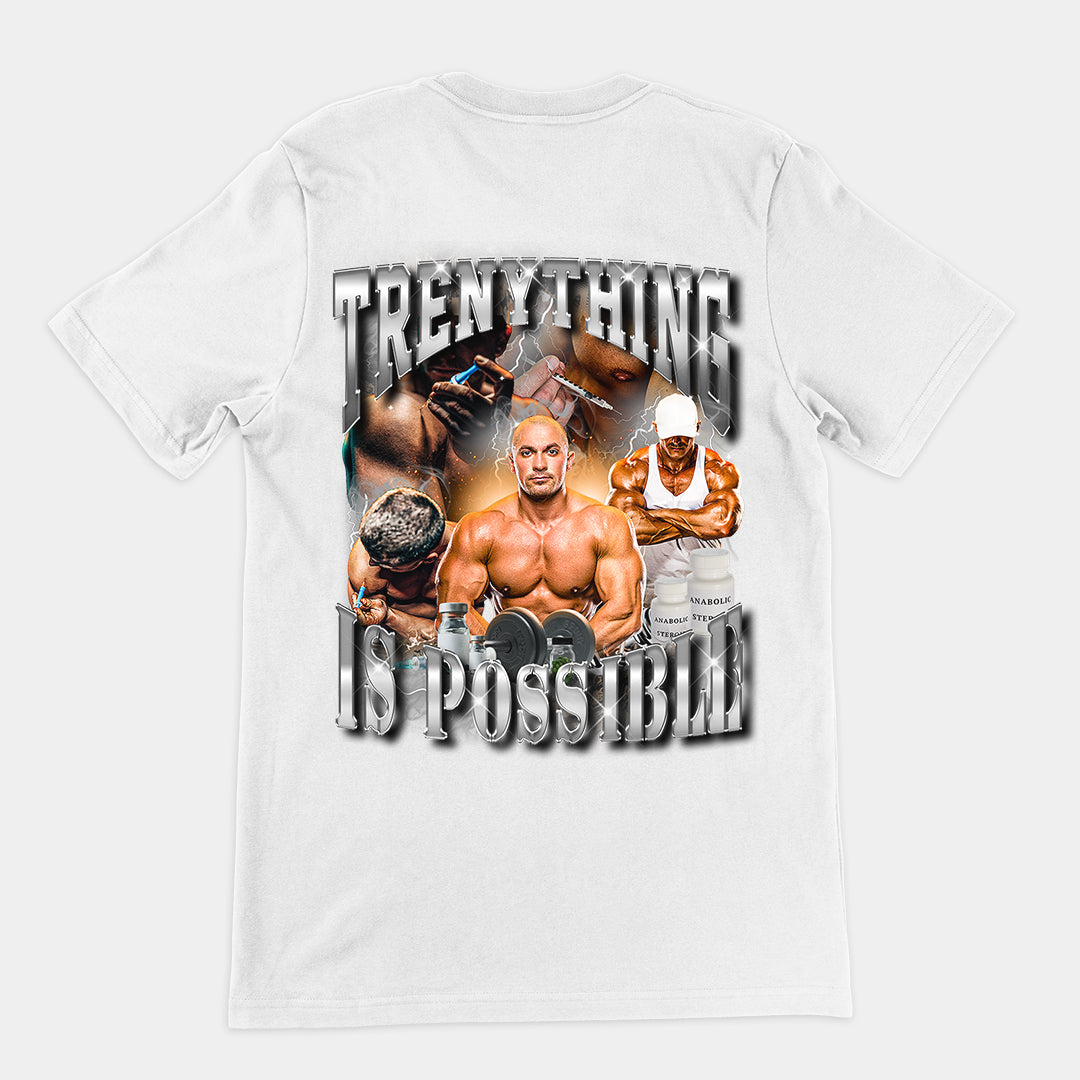 Trenything is Possible t-shirt (backprint)