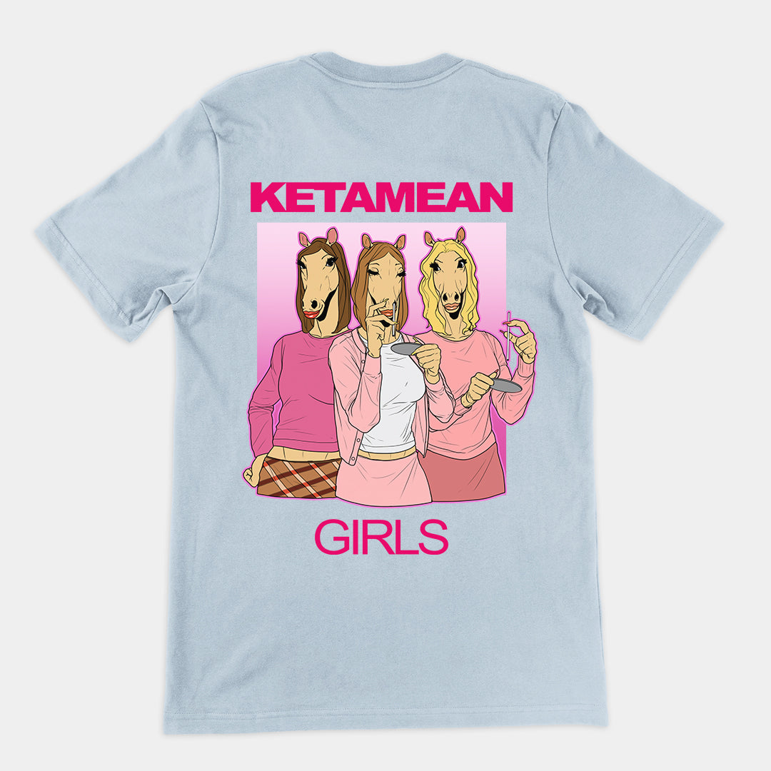 Ketamean Girls t-shirt (backprint)