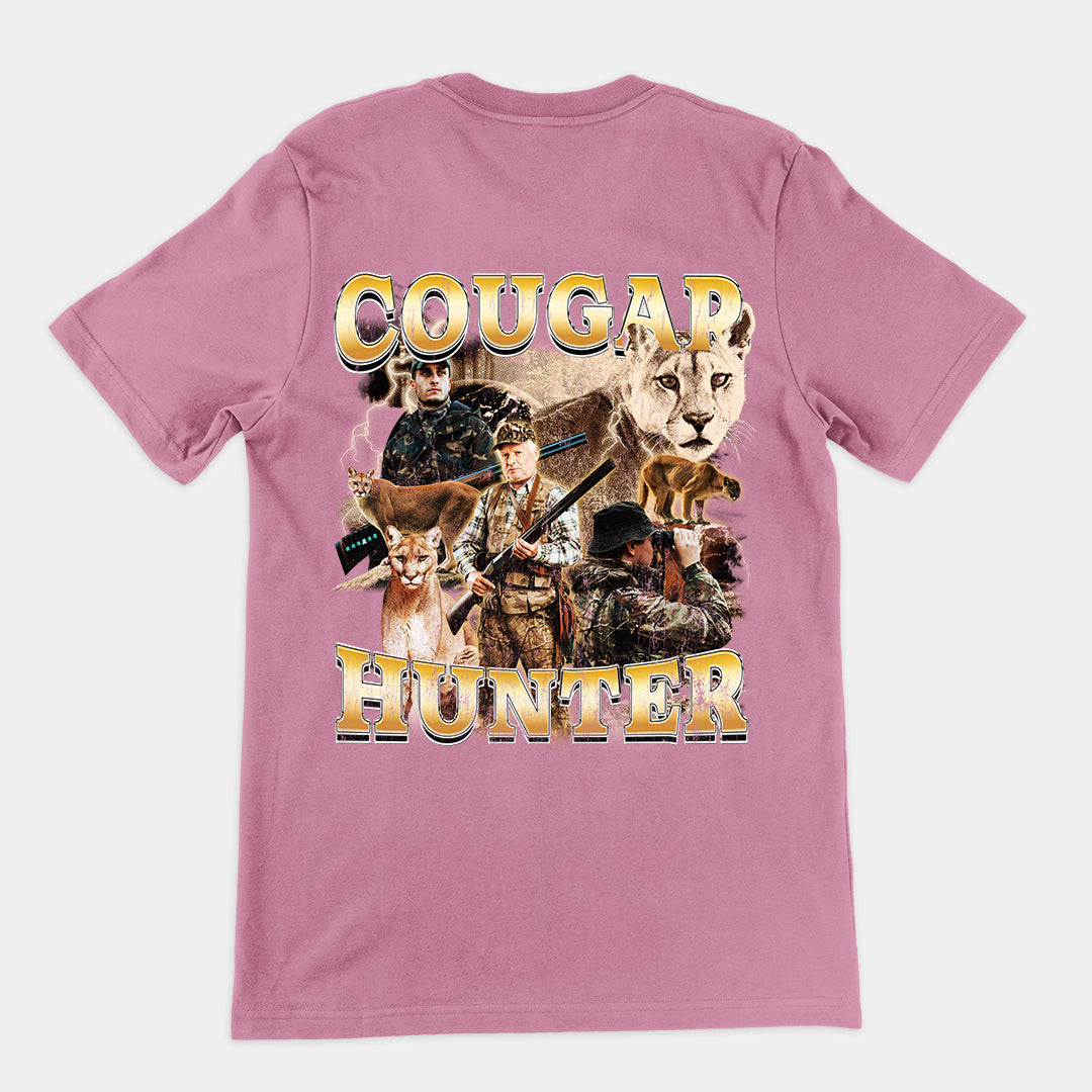 Cougar Hunter t-shirt (backprint)