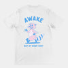 Awake but at what Cost t-shirt (backprint)