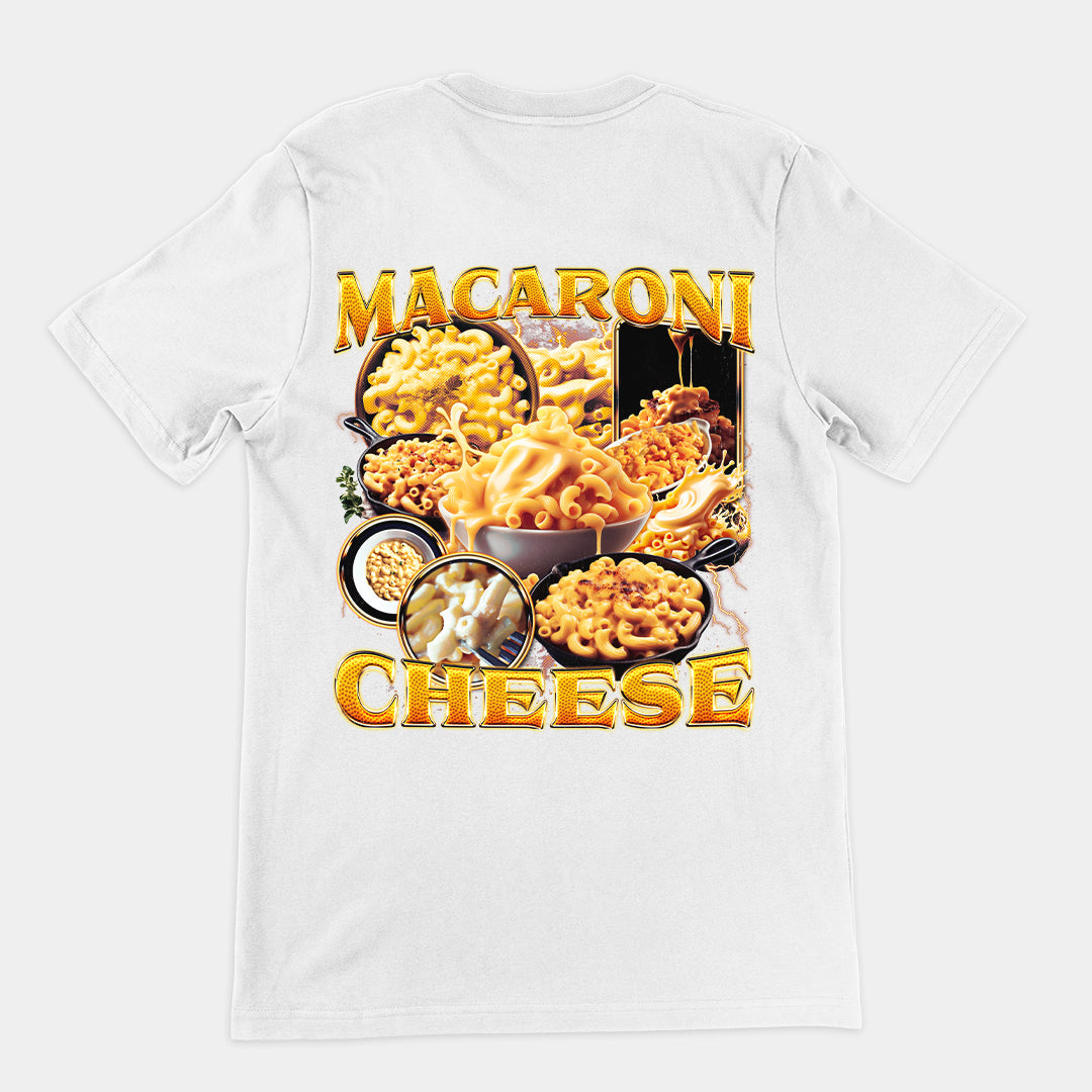 Macaroni Cheese t-shirt (backprint)