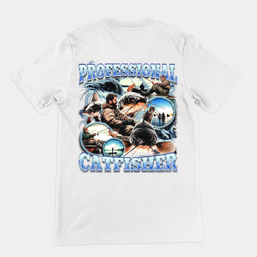 Professional Catfisher t-shirt (backprint)