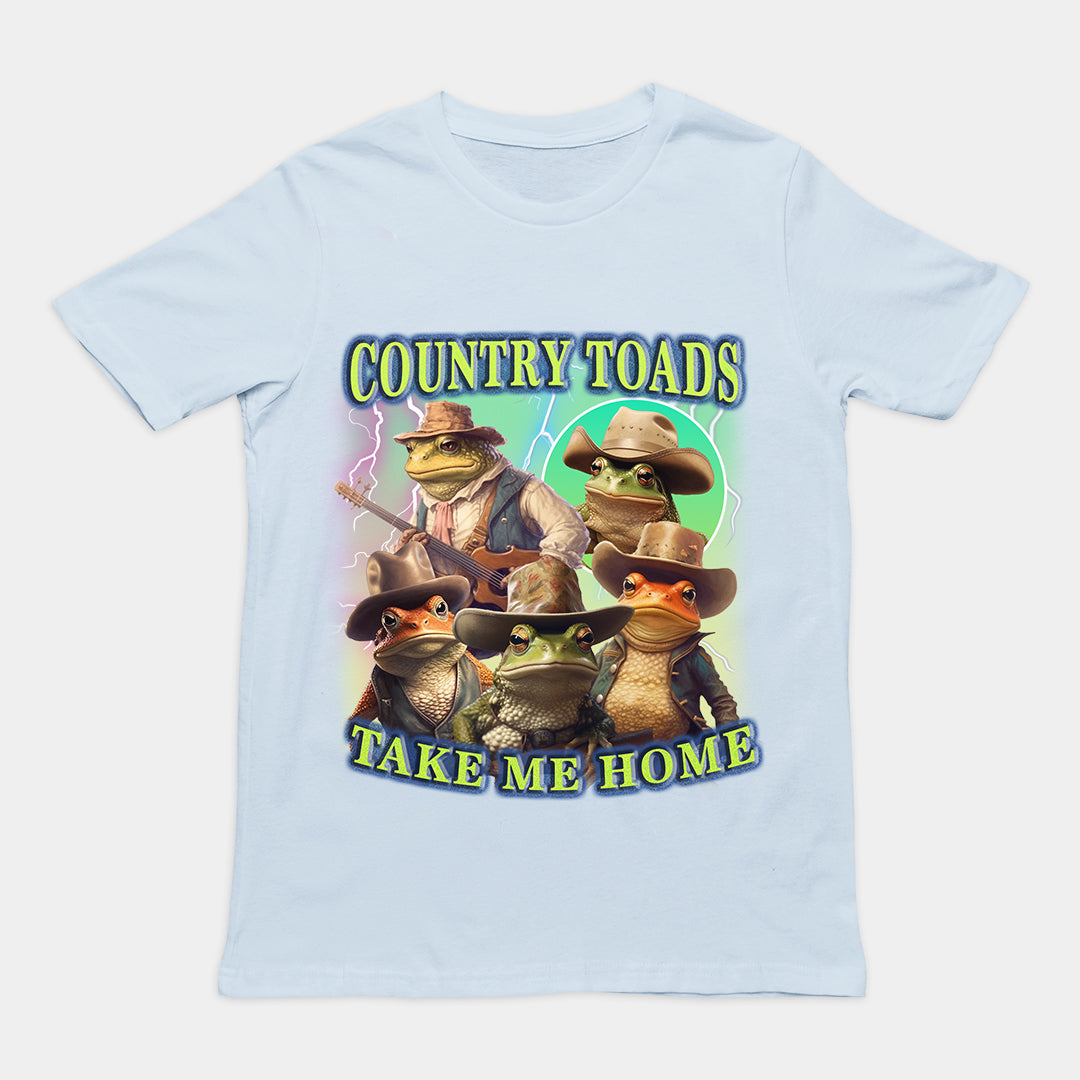 Country Toads Take Me Home t-shirt