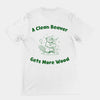 A Clean Beaver Gets More Wood t-shirt (backprint)