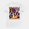 Severely Acoustic t-shirt (backprint)