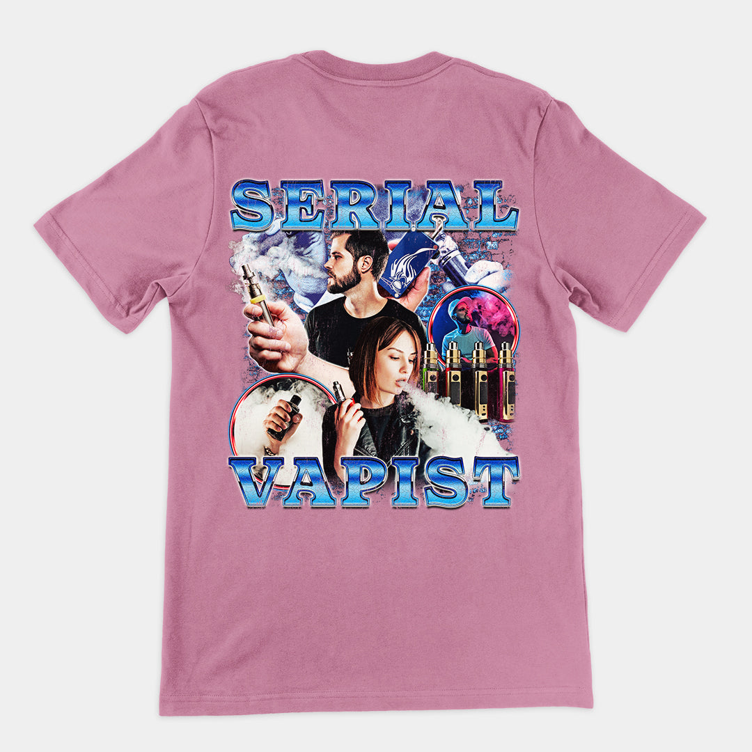 Serial Vapist t-shirt (backprint)