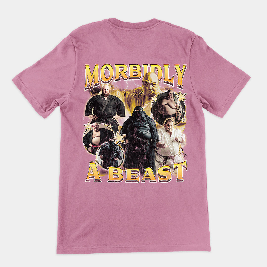 Morbidly a Beast t-shirt (backprint)