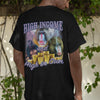 High Income and High In Cum t-shirt (backprint)