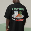 I Put out for Santa t-shirt (backprint)